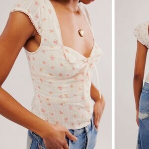 Free People Call Me Baby Blouse NWT